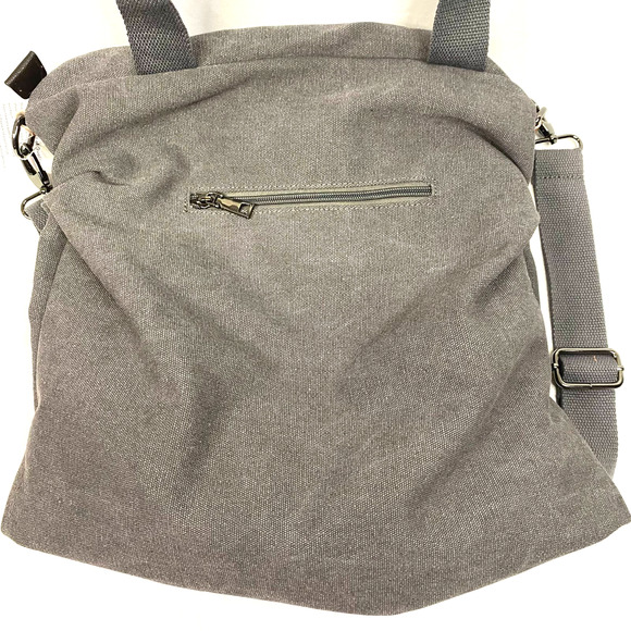 MYHOZEE Canvas Crossbody Bag Women, School Bag, Travel Bag, Purse Handbag - Picture 6 of 12